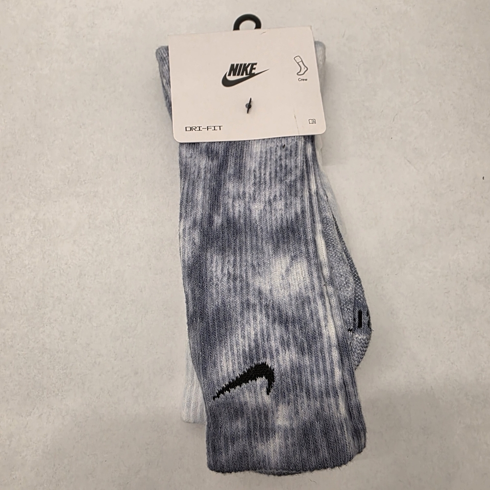 Nike Everyday Plus Cushioned Tie-Dye Crew Socks - 2 Pack